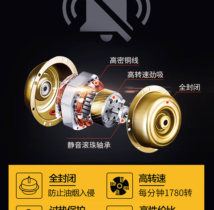 林阳牌劲霸A1侧吸吸油烟机